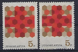 Jugoslavia 1968  Zwangszuschlagsmarken (**)+(o) Mi.34 - Beneficenza