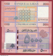 Liban --5000 Livres 2021  ---NEUF/UNC (91) - Libano