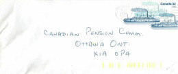 Entier Postal Postal Stationary Canada Bateaux Bateau Retawawa - 1953-.... Elizabeth II
