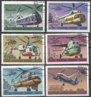 Russia USSR SOVIET 1980 History Of Aircraft Construction - Helicopters USED/CTO - Usados