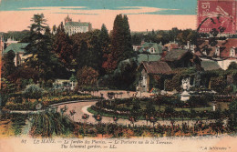 FRANCE - Le Mans - Le Jardin Des Plantes - Le Parterre Vue De La Terrasse - L L - Carte Postale Ancienne - Le Mans