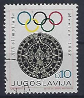 Jugoslavia 1968  Zwangszuschlagsmarken (o) Mi.35 - Beneficiencia (Sellos De)