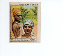 Chromo Afrique Africa Afrique TOGO CAMEROUN Femmes De Douala Colonies Françaises PUPIER 1930s TB 2 Scans - Other & Unclassified