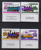 Israel 1977 Railways Y.T. 660/663 ** - Unused Stamps (with Tabs)