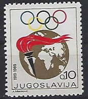 Jugoslavia 1969  Zwangszuschlagsmarken (**) MNH  Mi.37 A - Charity Issues