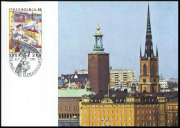 Stockholmia 86 - Cartes-maximum (CM)