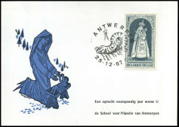1436 - School Voor Filatelie Van Antwerpen - Lettres & Documents