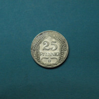 Kaiserreich 1909 D 25 Pfennig (M5267 - Other & Unclassified