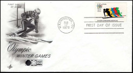 USA - FDC - 1972 Olympic Games - Invierno 1972: Sapporo