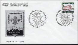 België - FDC - Scouts - Covers & Documents
