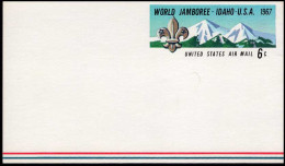USA - Postkaart - Scouts, World Jamboree Idaho - Covers & Documents