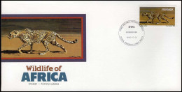 SWA - FDC - Wildlife Of Africa : Cheetah - Animalez De Caza