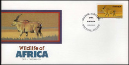SWA - FDC - Wildlife Of Africa : Eland - Animalez De Caza