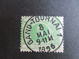 Tx 3 - Centrale Stempel "Ambulant Gand-Tournai 1" - Ambulanti