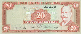 Nicaragua, 20 Cordobas 1999  P-189 UNC - Nicaragua