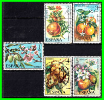 ESPAÑA.-  SELLOS AÑOS 1975.- FLORA -. SERIE.- - Used Stamps