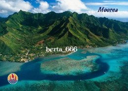 French Polynesia Moorea Aerial View New Postcard - French Polynesia