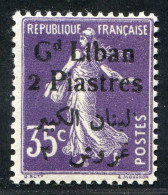 REF 089 > GRAND LIBAN < N° 30 * * < Neuf Luxe Dos Visible - MNH * * - Neufs