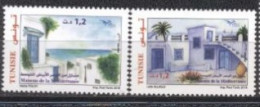 Tunisie 2018- Euromed: Maisons De La Mediterranée Série (2v) - Tunesien (1956-...)