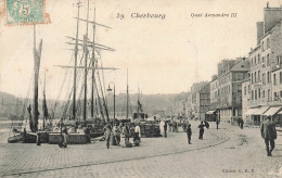 Cherbourg * La Quai Alexandre III * Bateau Voilier - Cherbourg