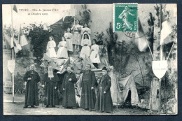 RC 27359 FRANCE 72 SARTHE - TUFFÉ FÊTE DE JEANNE D'ARC 10 OCTOBRE 1909 - CARTE POSTALE - POSTCARD - Tuffe