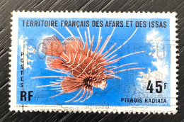 Timbre Oblitéré Afars Et Issas 1976 - Used Stamps