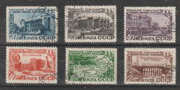 1950 - 25 Anniv. De La Republique D Ouzbekistan Mi No  1432/1437 - Gebraucht