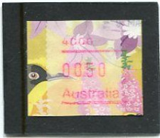 AUSTRALIA - 2003  50c  FRAMA  FAREWELL  POSTCODE  4000 (BRISBANE)  FINE USED - Vignette [ATM]