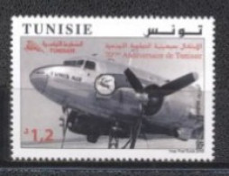 Tunisie 2018- 70 ème Anniversaire De La Création De TUNISAIR Série (1v) - Tunesien (1956-...)