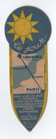 Marque-page Ancien /Pour Aller Le Jour...à Londres /Pour Aller La Nuit... à Londres /Vers 1945-1955           MPN97 - Segnalibri