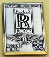 ROLLS ROYCE - 23 RADUNO IN TICINO - SVIZZERA - SUISSE - SCHWEIZ - ASCONA 1999 - VOITURE - CAR - BENTLEY LOGO - (28) - Autres & Non Classés