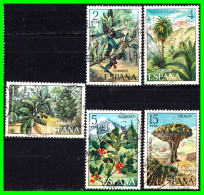 ESPAÑA.-  SELLOS AÑOS 1973.- FLORA -. SERIE.- - Used Stamps