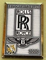 ROLLS ROYCE - EAST OF SWITZERLAND - 2000 - SVIZZERA - SUISSE - SCHWEIZ - VOITURE - CAR - BENTLEY LOGO - (28) - Altri & Non Classificati