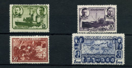 RUSSIE - YVERT 759 / 762 - SANS CHARNIERE - Nuevos