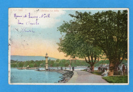 GENEVE - La Jetée - 1905 - Genève