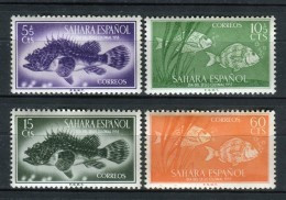 Sahara 1953. Edifil 108-11 ** MNH. - Spaanse Sahara