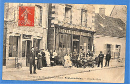 10 - Aube - Pont Sur Seine - Grande Rue - Cafe De La Place (N15370) - Autres & Non Classés