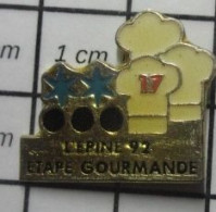 616B  Pin's Pins / Beau Et Rare / ALIMENTATION / L'EPINE 92 ETAPE GOURMANDE - Food