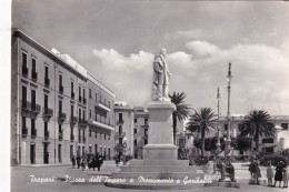 Cartolina Trapani - Piazza Dell'impero E Monumento A Garibaldi - Trapani