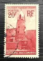 Timbre Oblitéré Comores 1950 - Usados