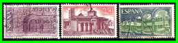 ESPAÑA.-  SELLOS AÑOS 1970.- MONASTERIO SANTA MARIA DE RIPOLL  -. SERIE.- - Oblitérés