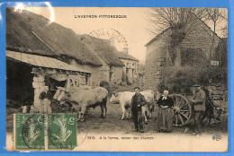 12 - Aveyron - A La Ferme Retour Des Champs (N15377) - Autres & Non Classés