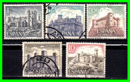 ESPAÑA.-  SELLOS AÑOS 1970.- CASTILLO DE ESPAÑA -. SERIE.- - Oblitérés