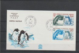 Taaf FDC Mi 185-186  1-1-84 - FDC