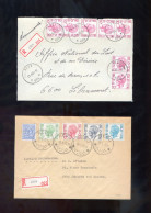 2 Brieven 1977 + 1982 *Redu* - Postmarks With Stars