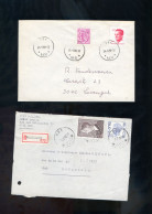 2 Brieven 1982 *Pry* - Postmarks With Stars