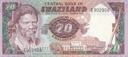 SWAZILAND 20 EMALANGENI ND/1985  P-11  A UNC - Swasiland