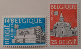 1990  Europa Cept - Post Office Buildings - Unused Stamps