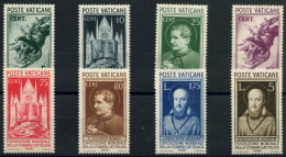VATICAN - S 47 / 54 - STAMPA CATTOLICA - SANS CHARNIERE - Unused Stamps