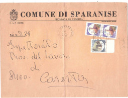 COMUNE DI SPARANISE CASERTA - 1991-00: Storia Postale